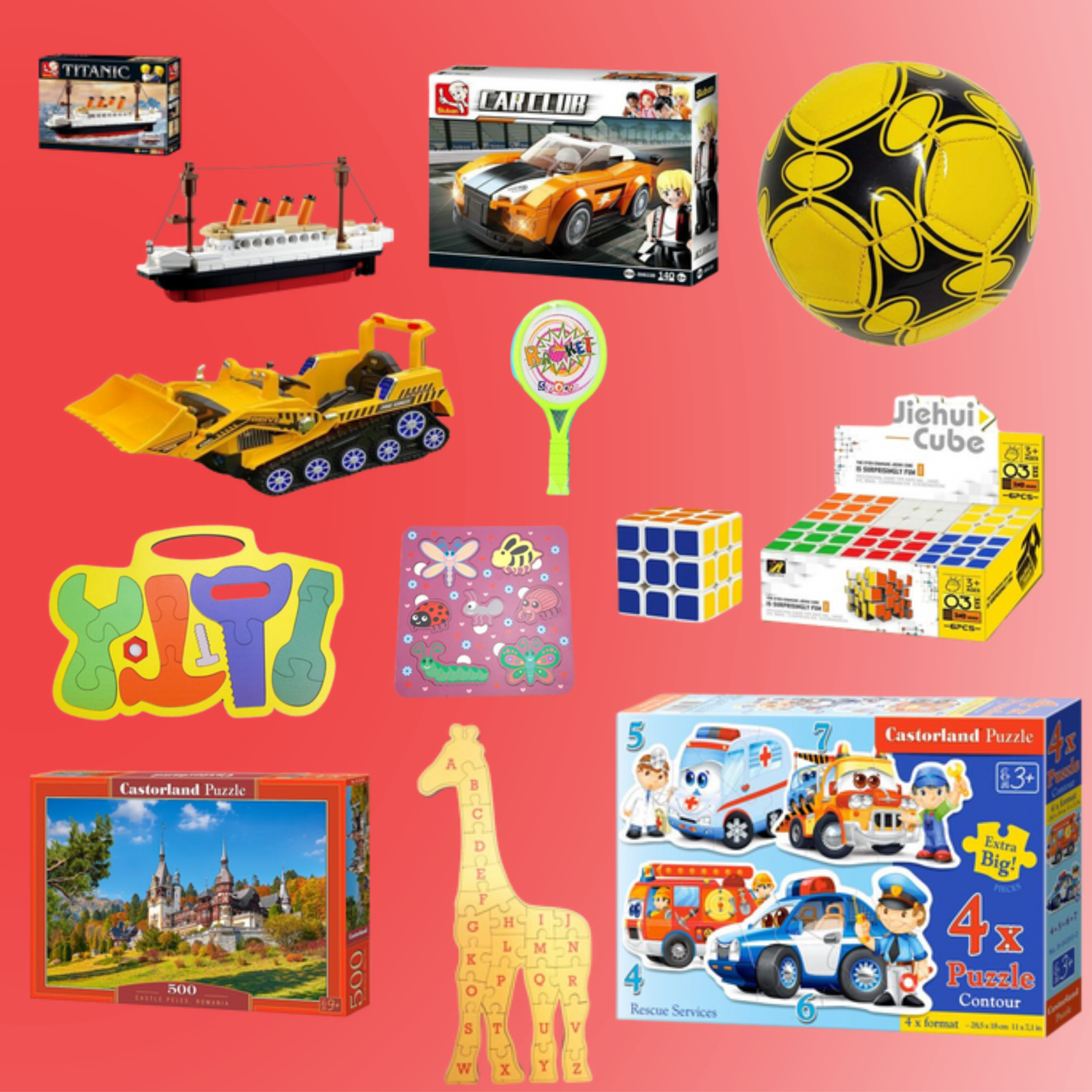 Puzzle & Jucării Educaționale