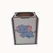 Suport birou HDF printat - Animalute - Elefant,  9x9x10 cm,  DW23017