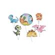 Topper HDF printat - Dinozauri, 9-17 cm, 6/set, DW24010