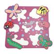 Puzzle HDF printat - FLUTURI, 30X30 cm, 7 piese, DW25004