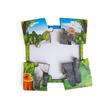 Puzzle HDF printat - Animale salbatice - Maimuta, 10X10 cm, 4 piese, DW25014