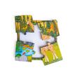 Puzzle HDF printat - Animale salbatice - Girafa, 10X10 cm, 4 piese, DW25018