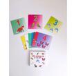Set Cartonase printate - Cifre animate, 8X8 cm, 10 piese, DW25045