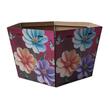 Cutie HDF printat - Cosulet hexagon, 25x25 x15 cm, mov, DW26034