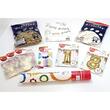 Pachet party "Happy Birthday" auriu - 10 produse (243 piese) PPA10-243