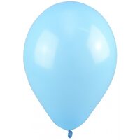 BALOANE 25CM PASTEL ALBASTRU SENIN 100/ SET 205586