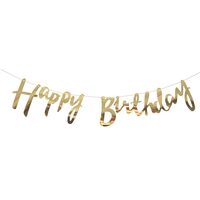 GHIRLANDA 1.50 M HAPPY BIRTHDAY AURIU 215510