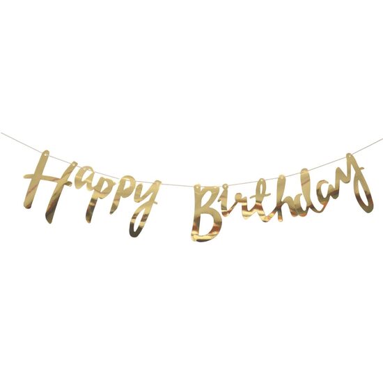 GHIRLANDA 1.50 M HAPPY BIRTHDAY AURIU 215510