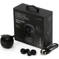 CASTI PLATINET EARBUDS BLUETOOTH V5.3 4H CU STATIE DE INCARCARE 180MAH NEGRU PM1001B