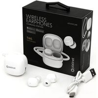 CASTI PLATINET EARBUDS BLUETOOTH V5.3 4H CU STATIE DE INCARCARE 180MAH ALB  PM1001W