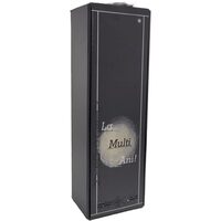 CUTIE CADOU CUTIE CADOU VIN CU CAPAC, CARTON PRINTAT- MESAJ ''La multi ani!", NEGRU, C03 321E, 10x35x8,5 cm, DW21020