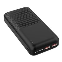POWER BANK 20000MAH 20W PD/22.5 QC NEGRU  USB+USB-C PMPB10OP18B