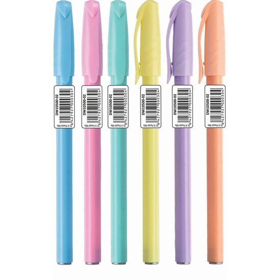 PIX TRI X PASTEL 1.0 mm CUL. ASORTATE  6/SET DW10506-02