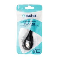 CABLU USB-A TO USB-C PLATINET  1.8W 3A 1M NEGRU PSCCA120