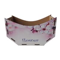 Cutie HDF printat - Cosulet flower, 20x11x11,5 cm, DW26032