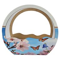 Cutie HDF printat - Cosulet cu manere, 28x10,5x25 cm, DW26035