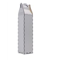 Cutie HDF - Vin cu maner,  8,5x8,5x41 cm, alb,  DW26027