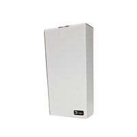 Cutie carton - 2 sticle Vin, capac cu blocare, alb lucios, 16,5x32x8 cm, DW21042