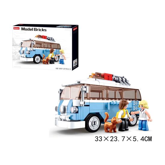 SET BLOCURI DE CONSTRUIT- SB, CLUB MOTO, 227 PIESE, G133821