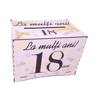 Cutie HDF pentru dar de majorat - "La multi ani! 18", DW26040