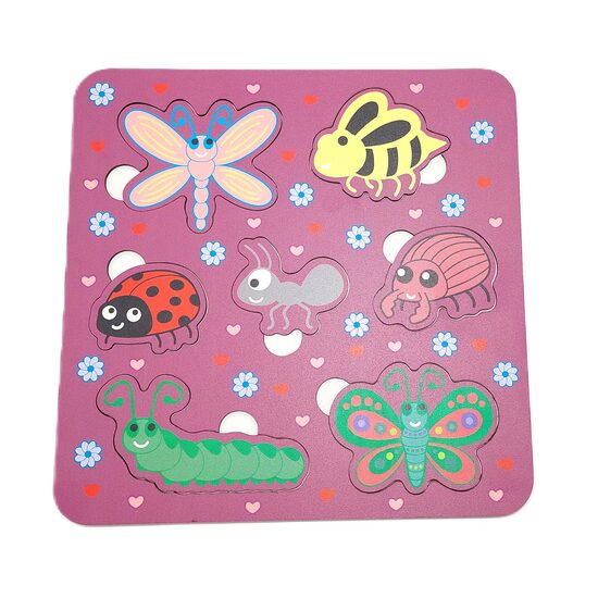 Puzzle HDF printat - FLUTURI, 30X30 cm, 7 piese, DW25004
