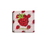 Puzzle HDF printat - Fructe - Zmeura, 10X10 cm, 4 piese, DW25033