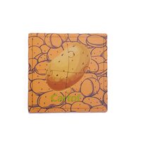 Puzzle HDF printat - Legume - Cartof, 10X10 cm, 4 piese, DW25037