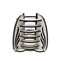 Suport birou HDF, mic, # 6x10 cm, alb, DW23006