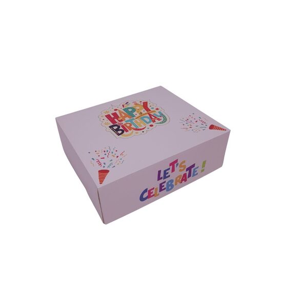 Cutie carton , GC1, 22x22x8 cm, alb lucios - PERSONALIZATA, DW21068