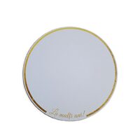 Disc HDF printat - "La multi ani!" 28 cm, alb, DW27144