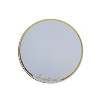 Disc HDF printat - "La multi ani!" 26 cm, alb, DW27143