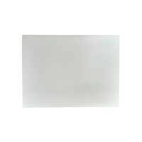 Planseta HDF - 15x40 cm, alb, DW27135