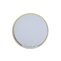 Disc HDF printat - "La multi ani!" 18 cm, alb, DW27139