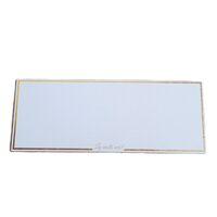 Planseta HDF printat - "La multi ani!" 15x30 cm, alb, DW27150