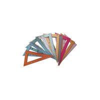 Echer HDF printat - Animalute, 15 cm, 90/30/60 grade, color Mixt, DW23042