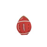 Suport birou HDF printat - Minge Rugby portocalie, 12x16cm,  DW23039