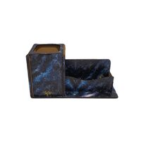 Suport birou HDF printat - 2 compartimente, Galaxy, 21.3x8.45x11.4 cm, DW23046