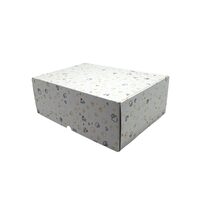 Cutie carton printat - BT1, 25x25x10 cm, 3211E, alb lucios - PERSONALIZATA