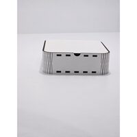 Cutie HDF - C3, patrata, 15x15x5 cm, alb,  DW26017