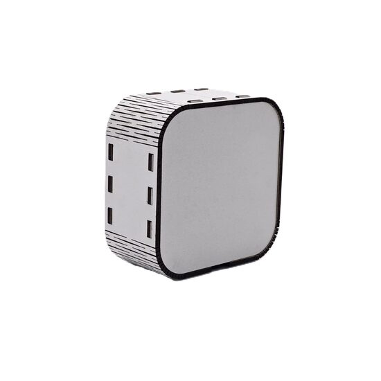 Cutie HDF - C2, patrata, 10x10x10 cm, alb,  DW26016