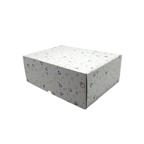 Cutie carton printat - BT13, 40x30x16 cm, C03 E, alb lucios - PERSONALIZATA, DW21093