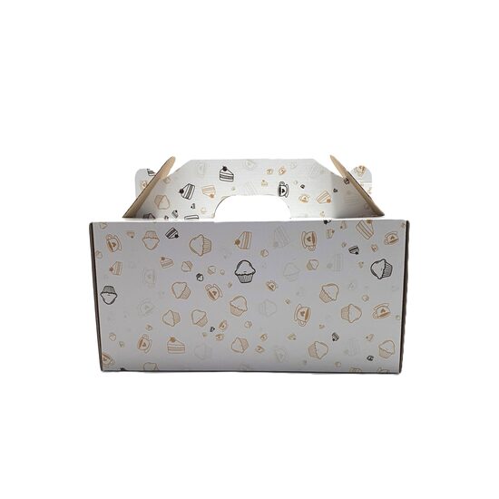 Cutie carton printat - BT5, 40x30x30 cm, C03 E, alb lucios - PERSONALIZATA, DW21085