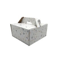 Cutie carton printat - BT10, 35x30x15 cm, C03 E, alb lucios - PERSONALIZATA, DW21090