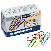 AGRAFE DE BIROU PLASTIFIATE 33 MM 100/SET 1463310-00