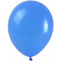 BALOANE 25 CM PASTEL ALBASTRU INCHIS 100/SET 326718