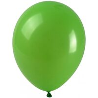 BALOANE 25 CM PASTEL VERDE INCHIS 100/SET 326534