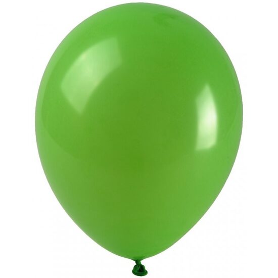BALOANE 25 CM PASTEL VERDE INCHIS 100/SET 326534