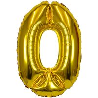 BALON CIFRA 0 FOLIE XXL 71 CM 203872