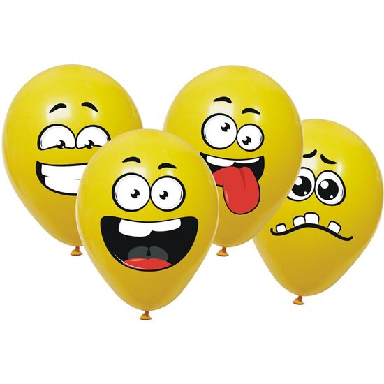 BALOANE CU STICKER 6/SET EMOTICOANE 293750