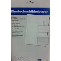 ETICHETE PENTRU ECUSOANE 54X90MM 200/SET 4550010-00